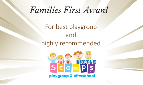 Family Awards for best playgroup and highly recommended
